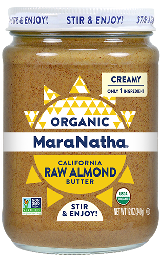 MaraNatha Almond Butter Organic Raw Creamy